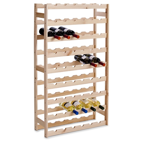 Drewniany stojak na wino - aż 54 butelki, ZELLER, 357333