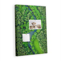 Produkt: Tablica korkowa organizer nadruk Luksusowa sztuka + pinezki
