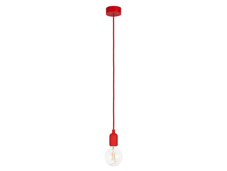 lampa wisząca Silicone Red, 35840