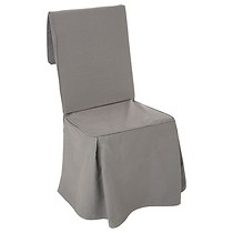 Bawełniany pokrowiec na krzesło, narzuta na fotel