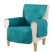Produkt: Pokrowiec na fotel WELL, pikowany, mikrofibra, 165 x 179 cm