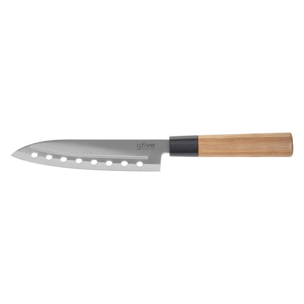 Nóż santoku z bambusową rączką, 359438