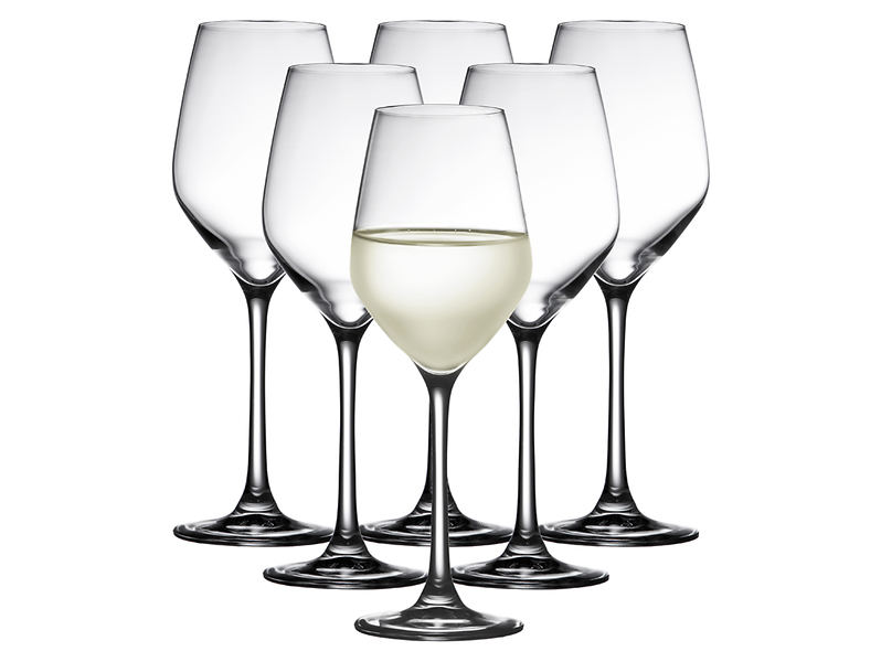 komplet kieliszków do białego wina Krosno Splendour 6 szt. 200 ml, 35990