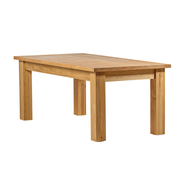 Dębowy stół z litego drewna do jadalni THOR 140 x 80, 360167