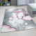 Dywan dziecięcy Kids Miś na chmurce różowy 80 cm x 150 cm, 360321