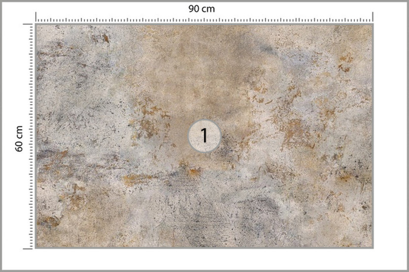 Fototapeta Szaro Rdzawy Beton 90x60cm, 362533