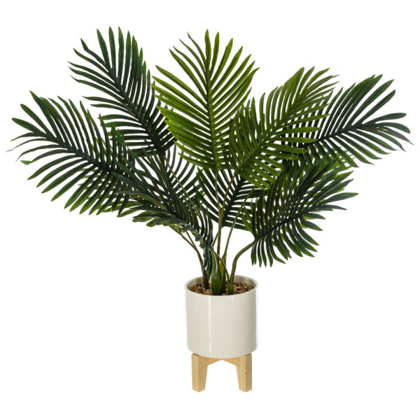 Sztuczna roślina, palma w donicy na stojaku, 72 cm, 363057
