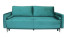 Inny kolor wybarwienia: Sofa Arosa z funkcją spania zielona