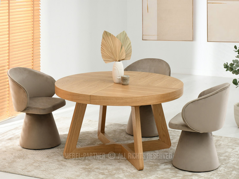 Rozkładany stół Veloro do jadalni i salonu  dąb 130-230cm, 3637313