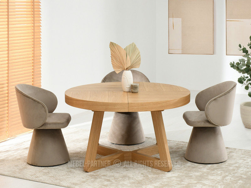Rozkładany stół Veloro do jadalni i salonu  dąb 130-230cm, 3637314