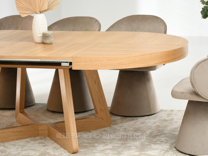 Rozkładany stół Veloro do jadalni i salonu  dąb 130-230cm, 3637315