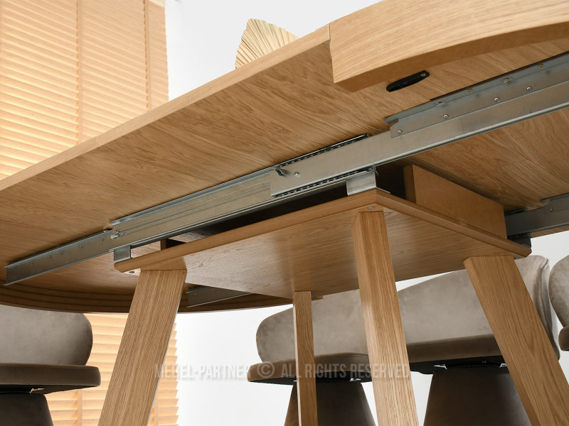 Rozkładany stół Veloro do jadalni i salonu  dąb 130-230cm, 3637319