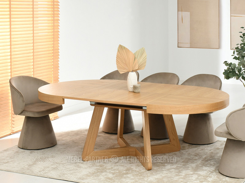 Rozkładany stół Veloro do jadalni i salonu  dąb 130-230cm, 3637322