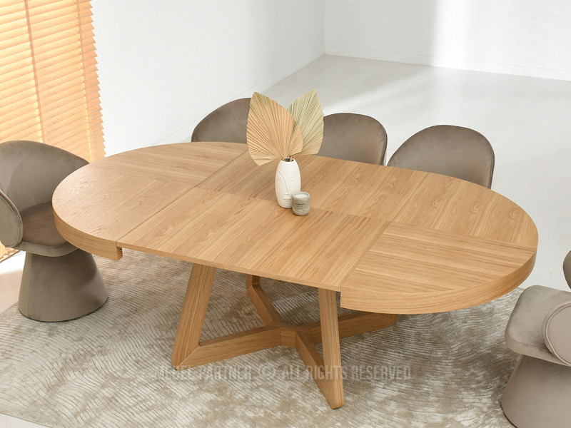 Rozkładany stół Veloro do jadalni i salonu  dąb 130-230cm, 3637323