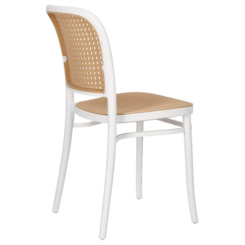 Krzesło Antonio białe z tworzywa, 365839