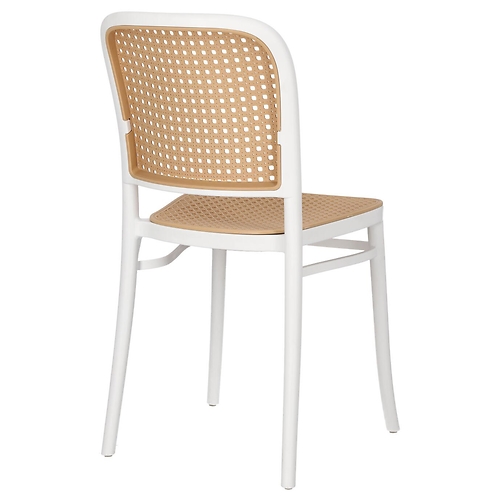 Krzesło Antonio białe z tworzywa, 365841