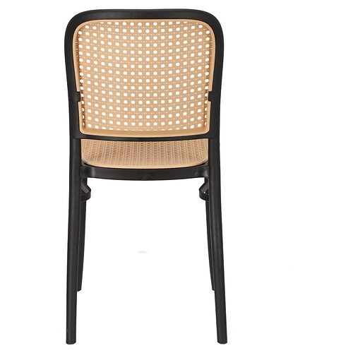 Krzesło Antonio czarne z tworzywa, 365856