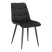 Inny kolor wybarwienia: Krzesło Plaid czarne/ czarne nogi hampton