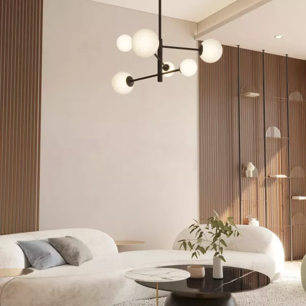 Lampa Sufitowa Bolti 6xG9 czarna PLC0103-BK, 3671401