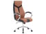 Produkt: Krzesło biurowe regulowane ekoskóra brąz