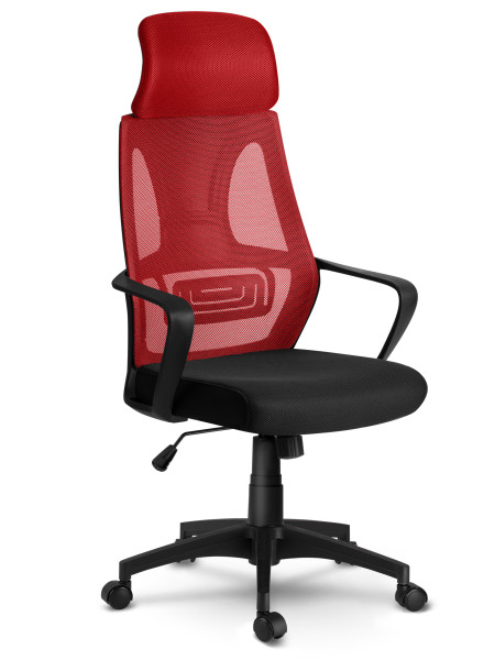 Fotel biurowy obrotowy krzesło mikrosiatka Sofotel 2296, 369305