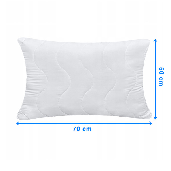 Poduszka Do Spania 50X70 Pikowana Antyalergiczna Mikrofibra Oddychająca, 3714100