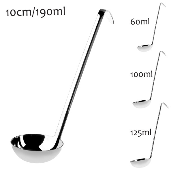 Chochla Łyżka Do Zup Nabierka Wazowa 10cm/190ml, 3731937
