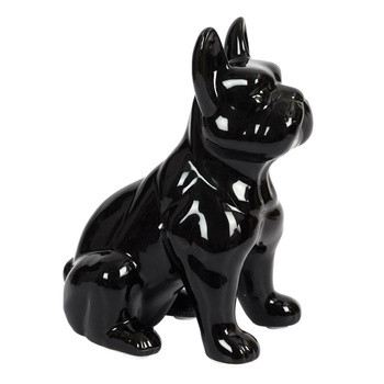 Figurka Buldoga francuskiego M czarna, 373687