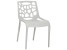 Produkt: Zestaw krzeseł do jadalni plastikowe szare