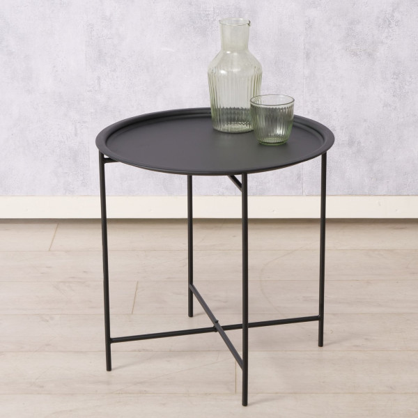 Stolik kawowy taca ROCKO, Ø 46 cm, 3814878