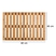 Podest łazienkowy z drewna bambusowego, 40 x 60 cm, WENKO, 381738