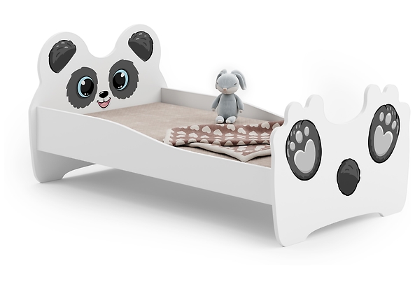 Łóżko dziecięce pojedyncze Panda 160x80, 383117