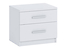 Inny kolor wybarwienia: szafka nocna Bono z szufladami biała