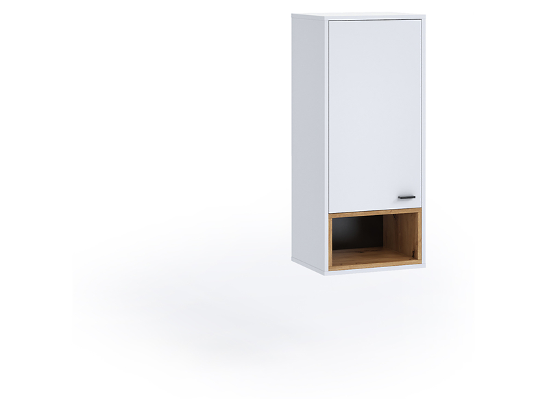 szafka wisząca Olier 42 cm z drzwiami i półką biała, 383430