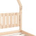 łóżko dla dzieci Brąz 165.5 x 85.5 x 146 cm Lite drewno sosnowe vidaXL, 3853833
