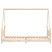 łóżko dla dzieci Brąz 205.5 x 85.5 x 146 cm Lite drewno sosnowe vidaXL, 3854136