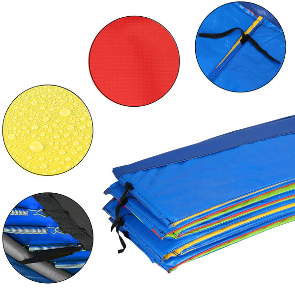 Siatka do trampoliny wewnętrzna z osłoną na sprężyny 426 cm 14 FT 8 słupków, 3912450