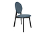 Inny kolor wybarwienia: krzesło tapicerowane Bernard do jadalni tkanina szary