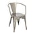 Inny kolor wybarwienia: Krzesło Paris Arms metaliczne inspirowane Tolix