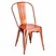 Inny kolor wybarwienia: Krzesło Paris miedziane inspirowane Tolix