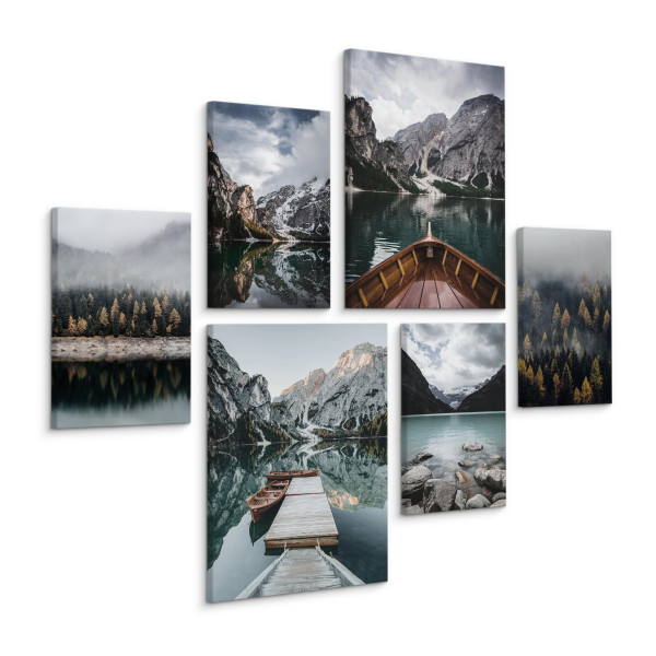 Obrazy Górskie i Leśne Krajobrazy 3D, 394656