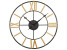Produkt: Okrągły zegar ścienny rzymskie numery czarny
