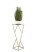 Produkt: Kwietnik nowoczesny stojak na kwiaty 70 cm złoty