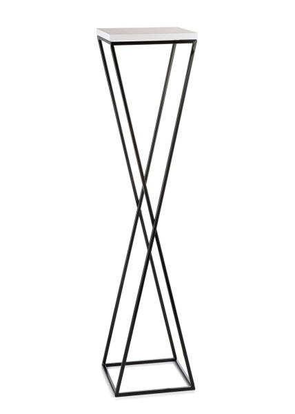 Kwietnik stojak LOFT 100 cm z blatem MDF, 397530
