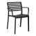 Produkt: Krzesło z podłokietnikami Lama czarne sztaplowane