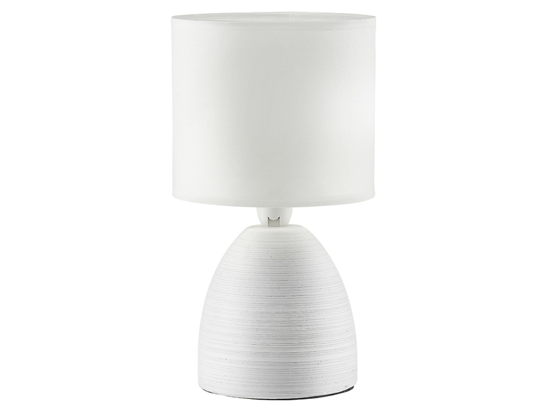 lampa stołowa ceramiczna biała Ilumi, 399901