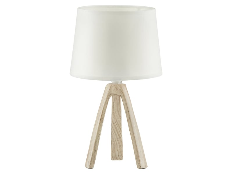 lampa stołowa ceramiczna beżowa Ilumi, 399903