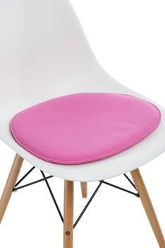 Poduszka na krzesło Side Chair różowa, 400603