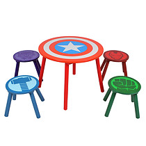 Stolik + 4 Krzesła Komplet Avengers