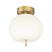 Ekskluzywna lampa LED sufitowa złoto biała APPLE CE, 404597